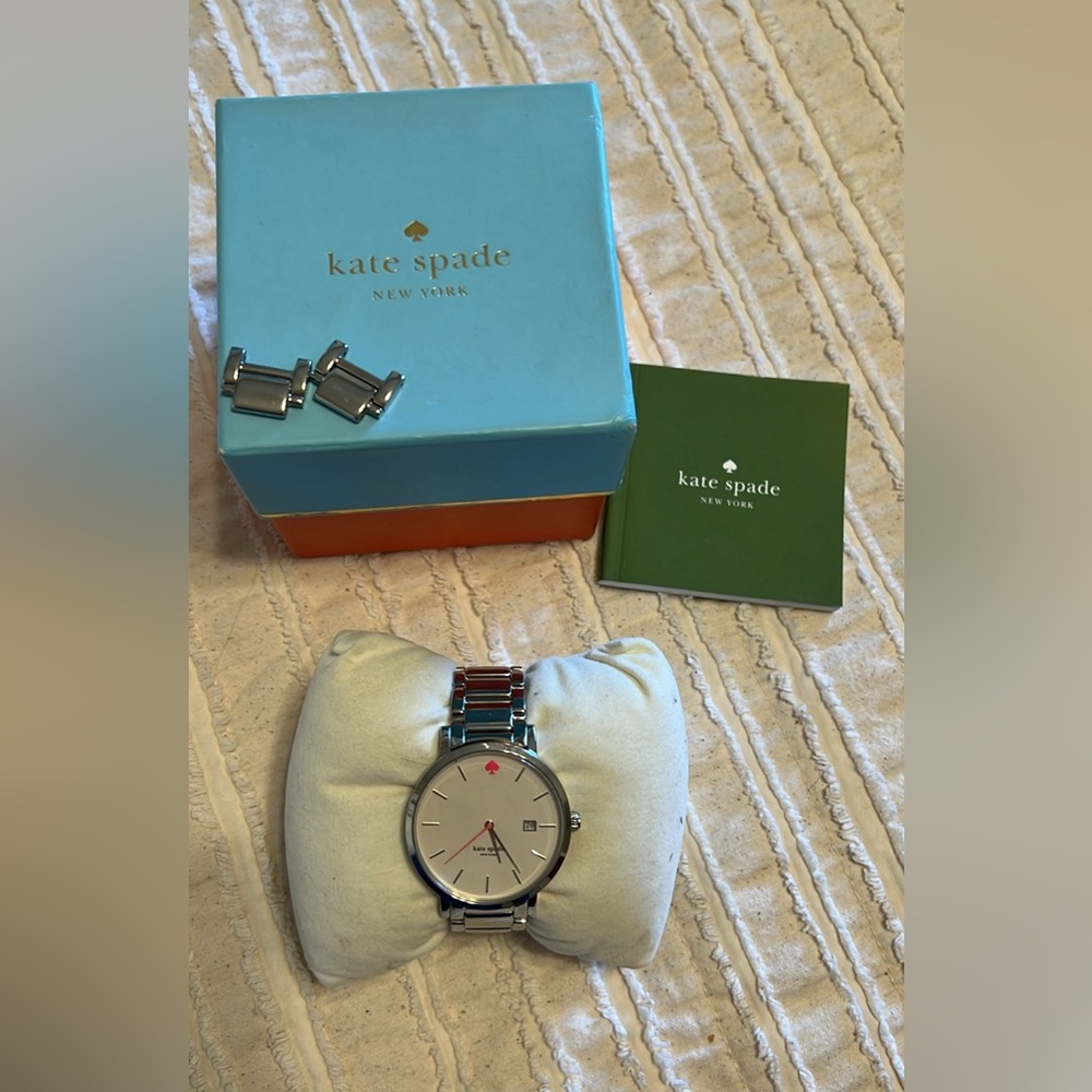 Kate Spade Gramercy Watch Silver